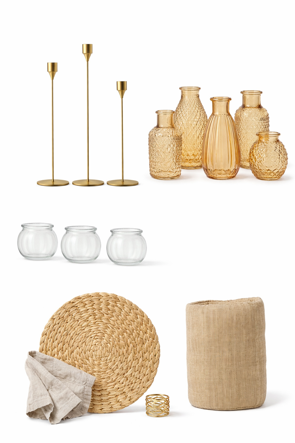 Tischdeko Komplettpaket ESSENCE