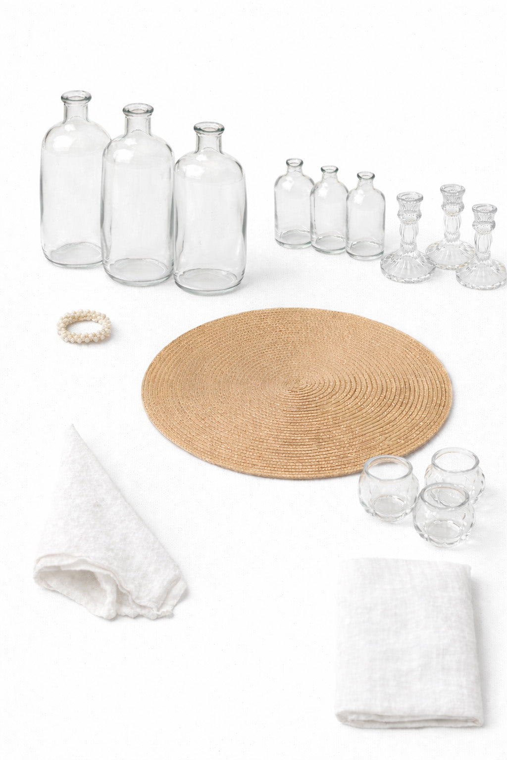 Tischdeko Komplettpaket PURE